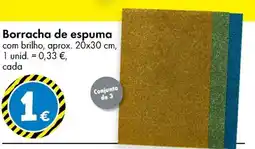 TEDi Borracha de espuma promoção