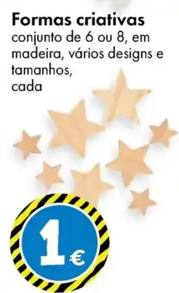 TEDi Formas criativas promoção