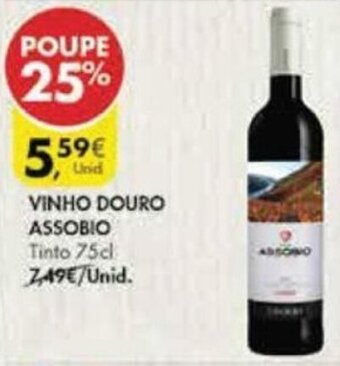 Pingo Doce Vinho Douro Assobio 75cl promoção