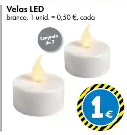TEDi Velas LED promoção