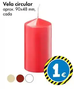 TEDi Vela circular promoção