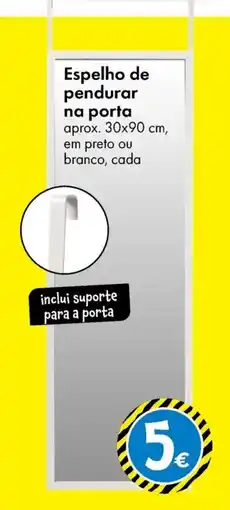 TEDi Espelho de pendurar na porta promoção