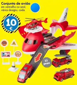 TEDi Conjunto de avião promoção