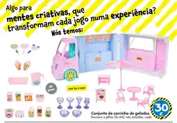 TEDi Conjunto de carrinho de gelados promoção