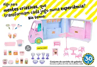 TEDi Conjunto de carrinho de gelados promoção