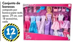 TEDi Conjunto de bonecas promoção