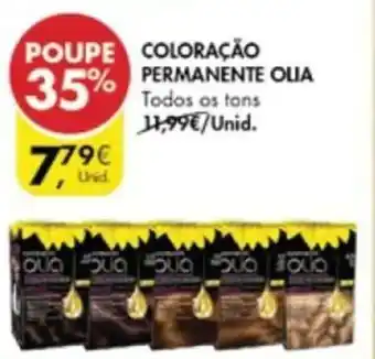Pingo Doce Coloração Permanéntes Olia promoção