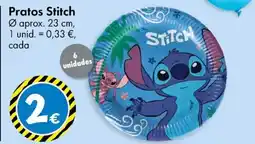 TEDi Pratos Stitch promoção