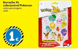 TEDi Borracha XL colecionável Pokémon promoção