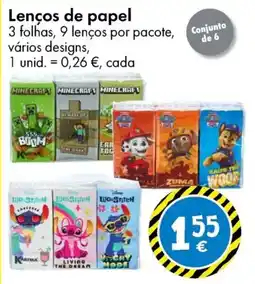TEDi Lenços de papel promoção
