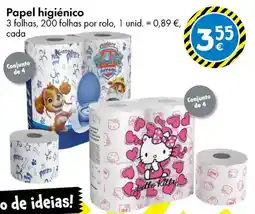 TEDi Papel higiénico promoção