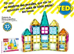TEDi Conjunto de blocos magnéticos promoção