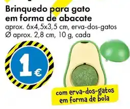 TEDi Brinquedo para gato em forma de abacate promoção