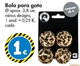 TEDi Bola para gato promoção