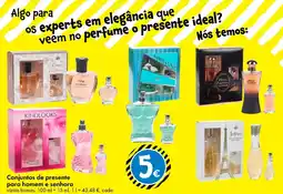 TEDi Conjuntos de presente para homem e senhora promoção