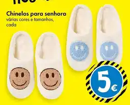TEDi Chinelos para senhora promoção