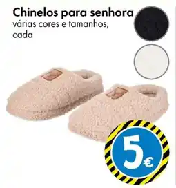 TEDi Chinelos para senhora promoção