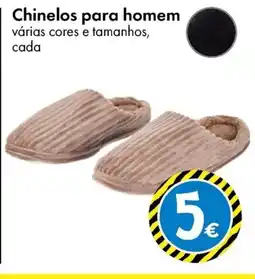 TEDi Chinelos para homem promoção