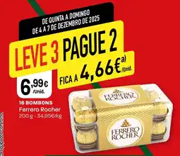 Intermarché 16 BOMBONS Ferrero Rocher promoção