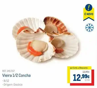 Makro Vieira 1/2 Concha promoção
