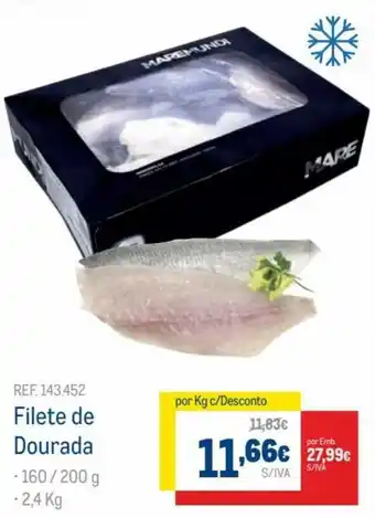 filete de Dourada 2,4kg