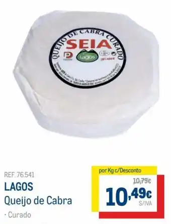 Makro Lagos Queijo de Cabra promoção