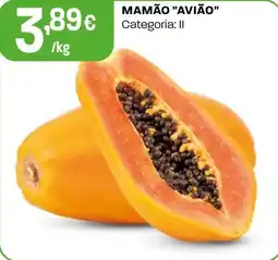 Intermarché Mamão "avião" promoção