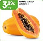 Intermarché Mamão "avião" promoção