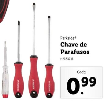 Lidl Parkside Chave de Parafusos promoção
