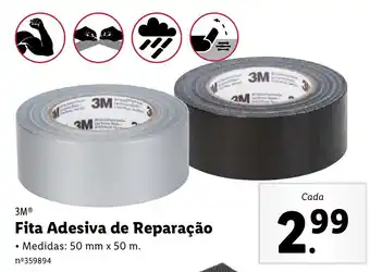 Lidl Fita Adesiva de Reparação 50mm x 50m promoção