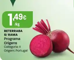 Intermarché Beterraba s/ rama Programa Origens promoção