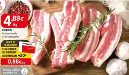 Intermarché PORCO Entremeada s/ Entrecosto promoção
