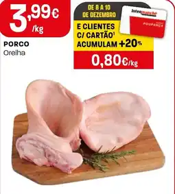 Intermarché PORCO Orelha promoção