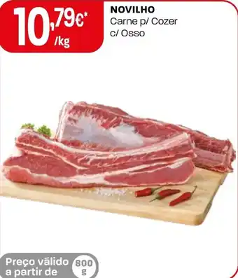 Intermarché NOVILHO Carne p/ Cozer c/ Osso promoção