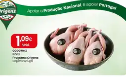 Intermarché Codorniz PorSi Programa Origens promoção