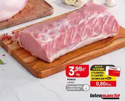 Intermarché PORCO Lombo promoção