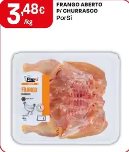 Intermarché Frango aberto p/ churrasco PorSi promoção