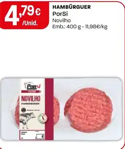 Intermarché Hamburguer PorSi Novilho promoção