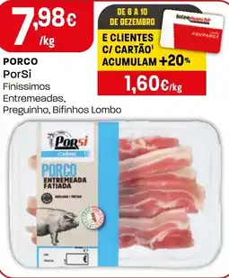 Intermarché PORCO PorSi promoção