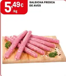 Intermarché Salsicha fresca de aves promoção