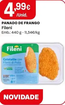 Intermarché Panado de frango fileni promoção