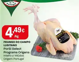 Intermarché Frango do campo lusitano PorSi Select Programa Origens promoção