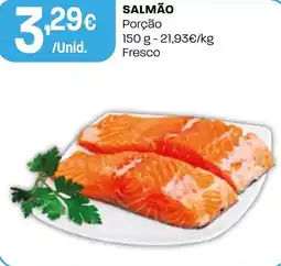 Intermarché Salmão porção promoção