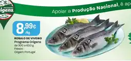Intermarché Robalo de viveiro programa origens promoção