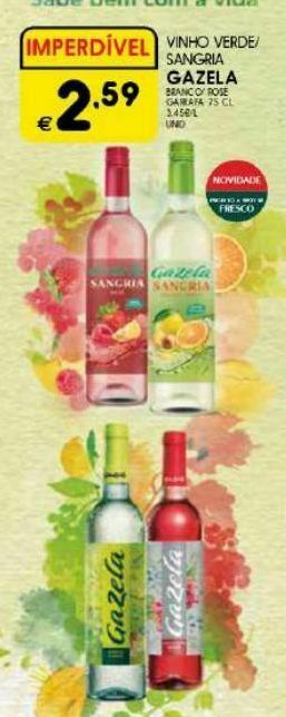 Meu Super Vinho verde gazela promoção