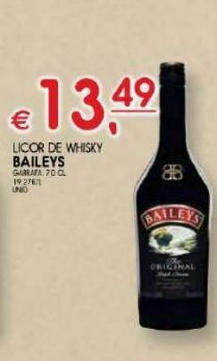 Licor baileys