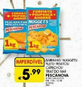 Meu Super Palitos de peixe pescanova promoção