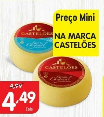 Minipreço Queijos castelões promoção