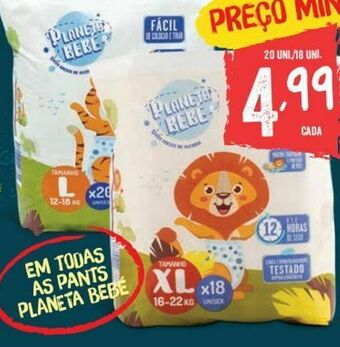 Minipreço Fraldas de banho bebé promoção
