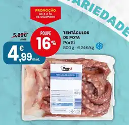 Intermarché Tentaculos de pota porsi promoção